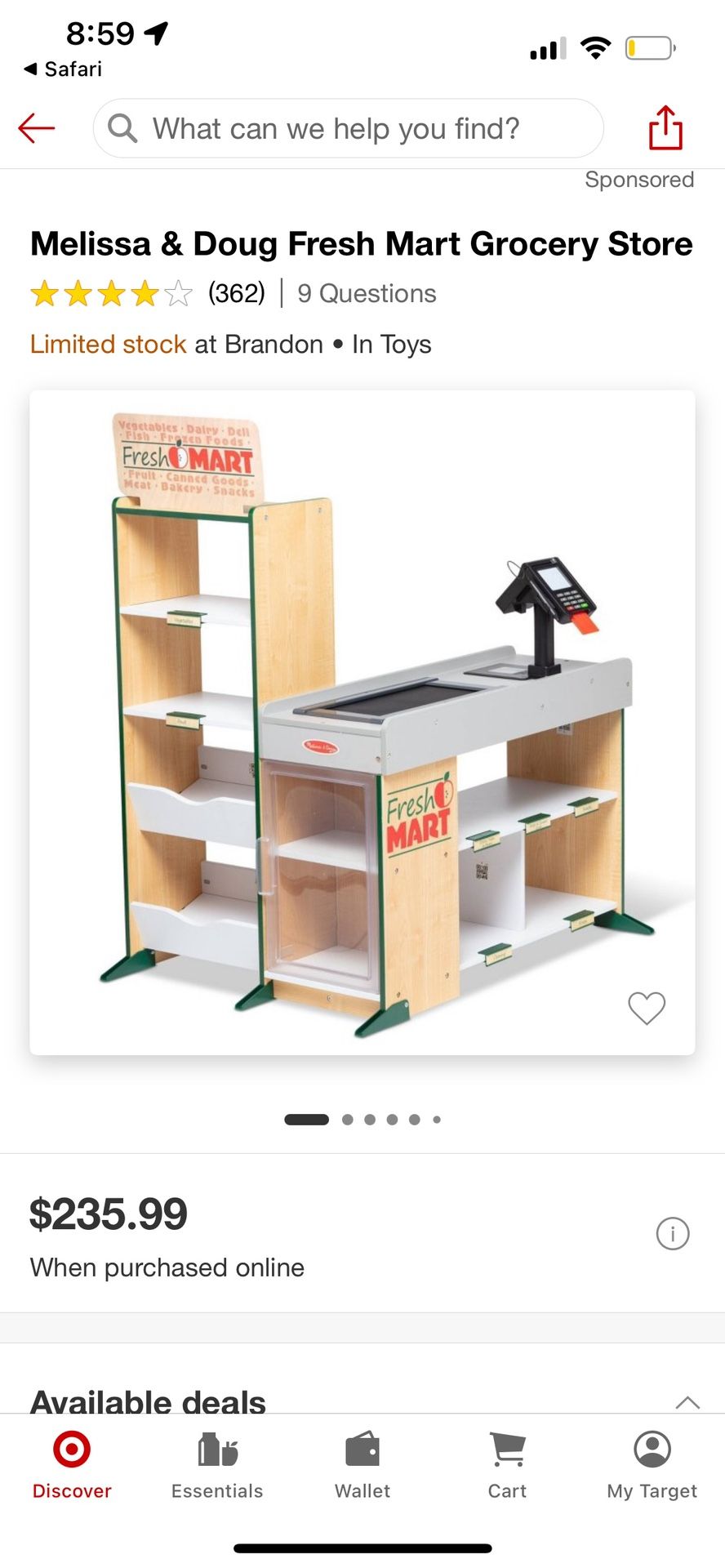 Kids Grocery Store Melissa And Doug