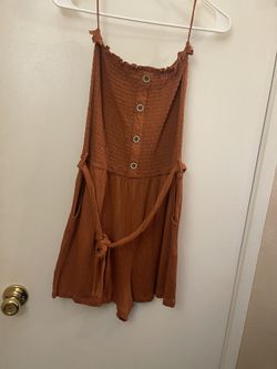 Strapless Romper