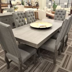 7pc Dining Table Set