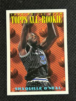 1993-94 Topps #152 Shaquille O'Neal All Rookie Team Orlando Magic