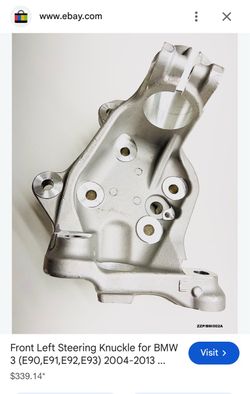 BMW e90 steering knuckle L hand side new part