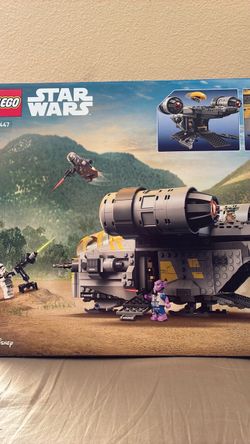 LEGO Star Wars The Razor Crest 75447, 930 Pieces, Zeb Orrelios, Complete Set
