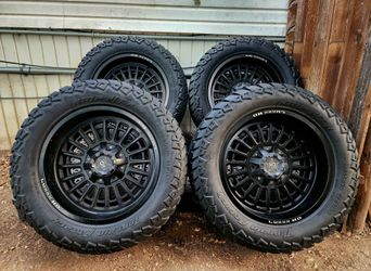 20" Luxx HD Rims with All terrain tires