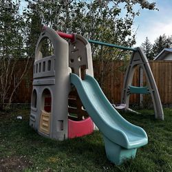 Step2 Playhouse Climber Swing Set Play Set Playset Play Ground Playground