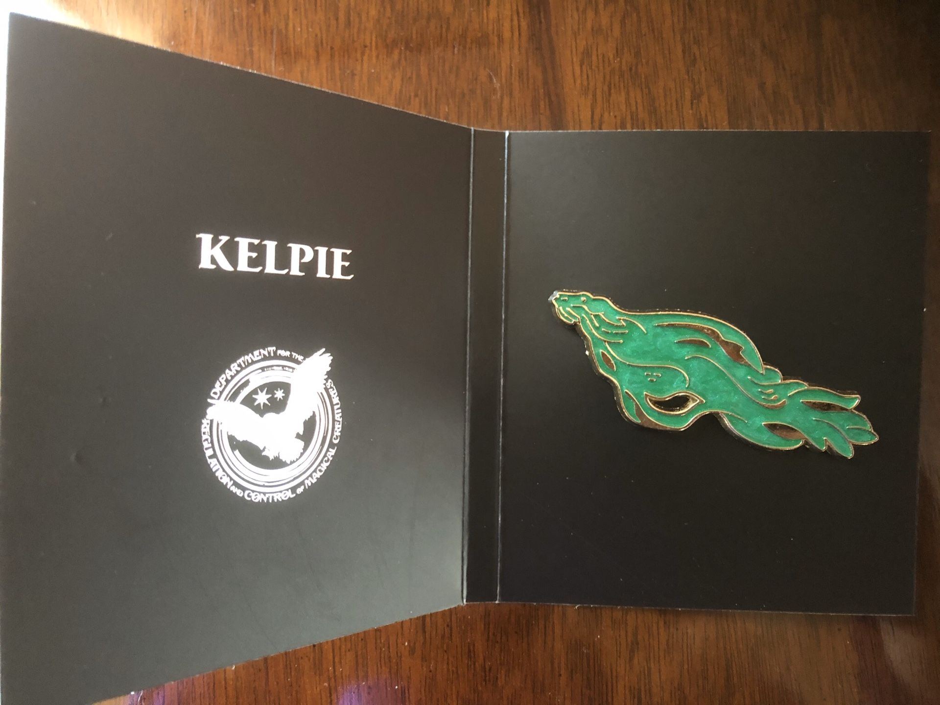 Fantastic Beasts Kelpie Pin