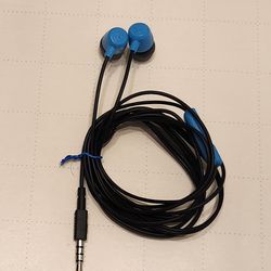 SkullCandy Jib Wired Earbuds - Blue/Black