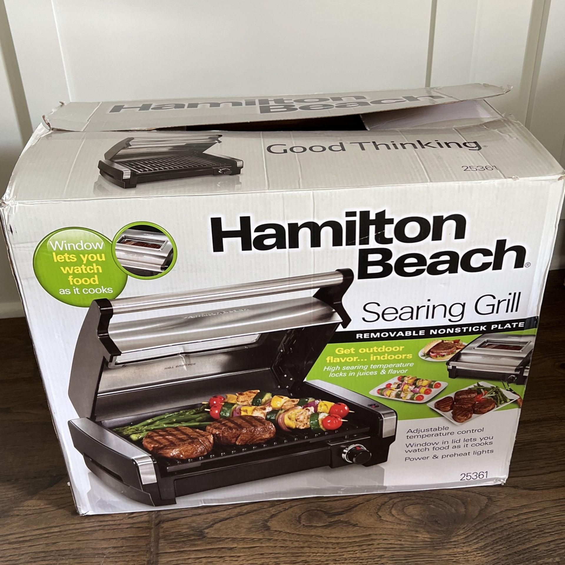 Hamilton Beach Searing Grill with Lid