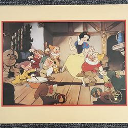Disney Lithograph 