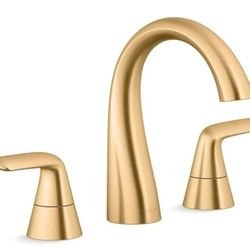 Kohler Avail R33048-4D-2MB Vibrant Brushed Moderne Brass Bathroom Faucet