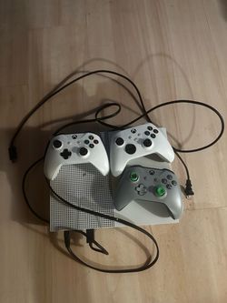 Xbox One S Console with 3 Controllers