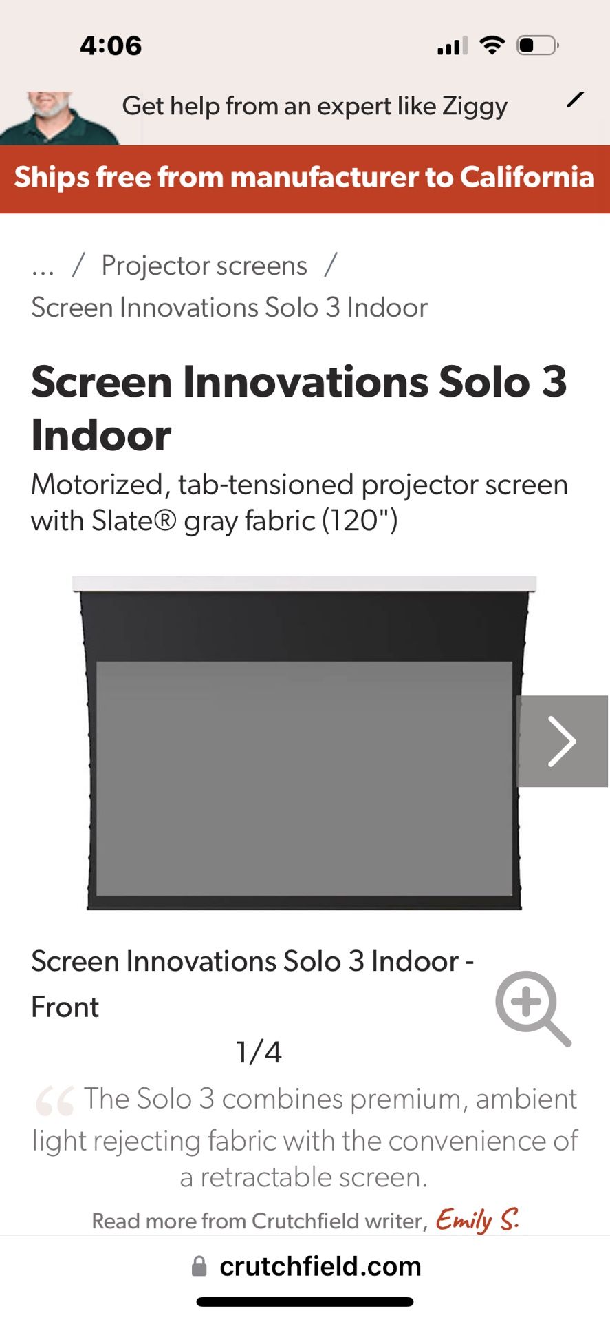 Projector Screen High End !