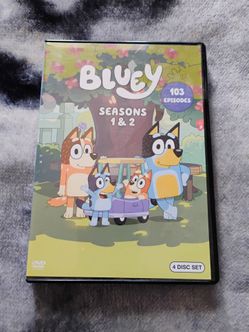 DISNEY'S BLUEY SEASONS 1 & 2 ON DVD