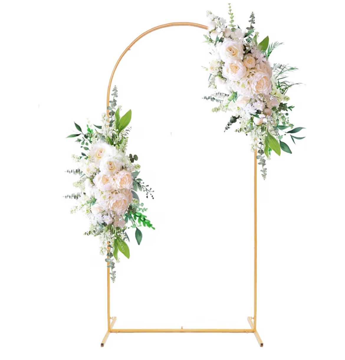 Metal Arch Backdrop Stand,6.6FT Balloon Arch Frame for Wedding Birthday Party Baby Shower Ceremony Decoration