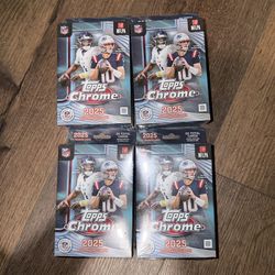 2025 Topps Chrome Hanger Football