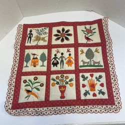 Pleasant Company American Girl Retired Addy Family Album Quilt Bedding 1994