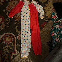 Clown Costume Sizes 10