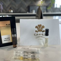 Perfume Samples Set Of 7