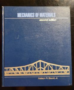 Mechanics of materials, second edition, Nelson R. Bauld, Jr.

Asking $29.99 OBO