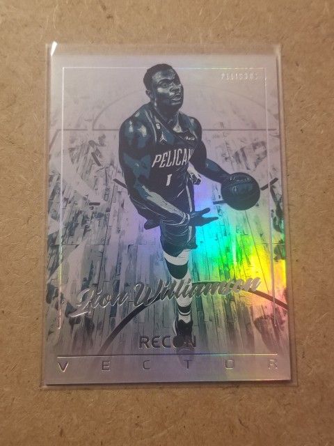 2022-23 Panini Recon ZION WILLIAMSON - VECTOR #4 PELICANS
