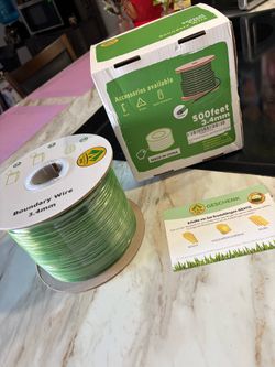 GESCHENK new 500’ robotic lawnmower boundary wire 3.4 MM