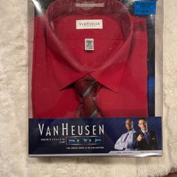 Van Heusen Shirt And Tie