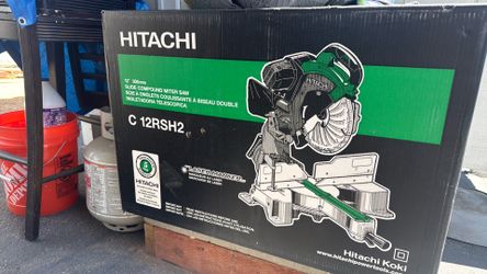 Hitachi 12” slide compound miter saw