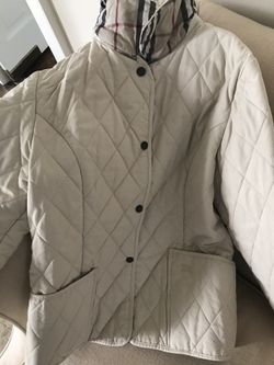 Burberry Girls Quilted Jacket