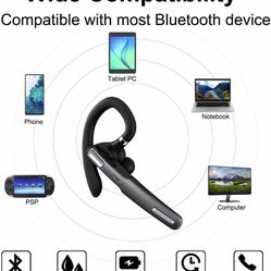 ICOMTOFIT Bluetooth Headset, Wireless Bluetooth Earpiece V5.0 Hands-Free🔥