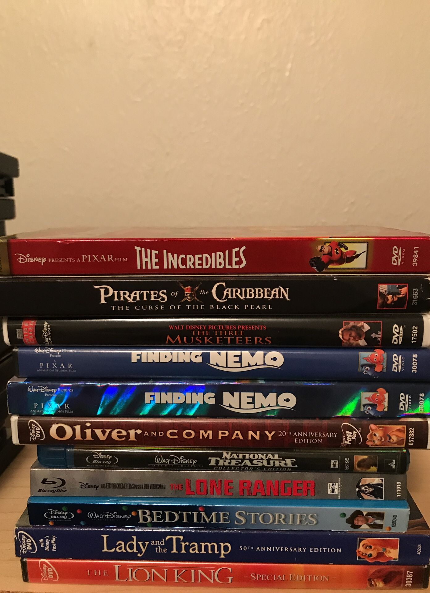 11 Disney movies 4 Sale