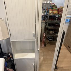 IKEA Storage Cabinets One W/ Mirror