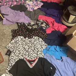 Assorted Scrub Shirts & Pant Size 3XL