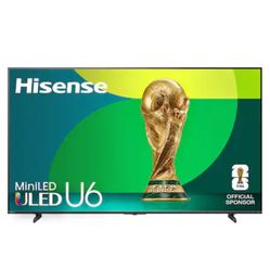 Hisense U6 Mini LED 55 Inch TV  Google TV