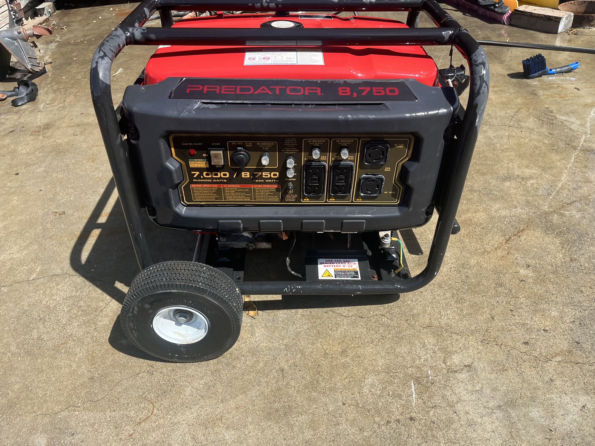 Predator 8750 Generator 