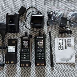 2 Baofeng DM32 Dmr Radios 