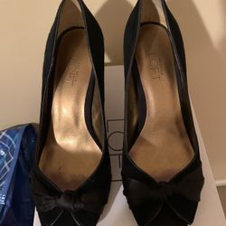 Ann Taylor Loft Peep Toe Heels 7