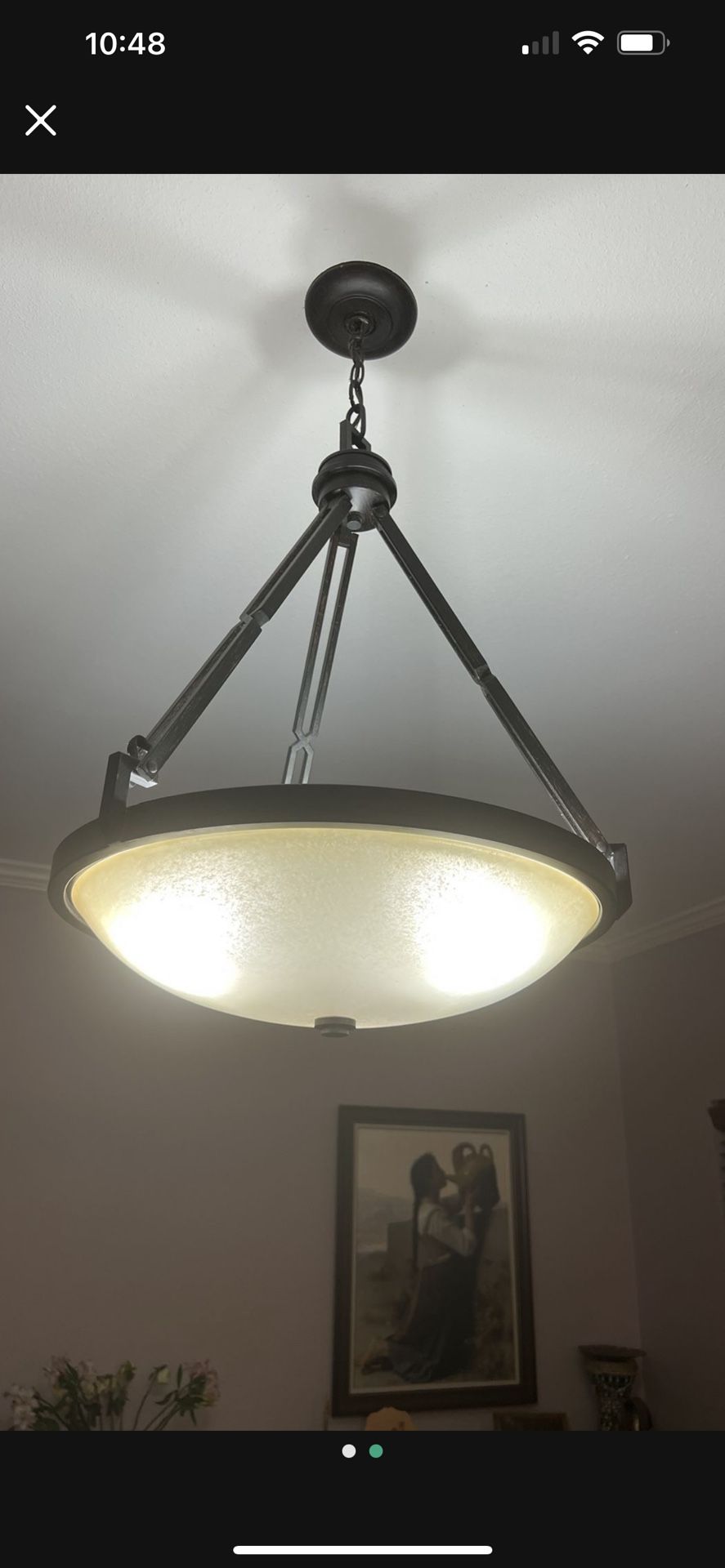 New 2 Chandeliers Modern Style Price For Both 200$