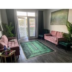 💎 Plush Velvet Sofa – Immaculate Condition – Must Go ASAP!