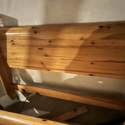 Wooden Bed frame  - Must Go