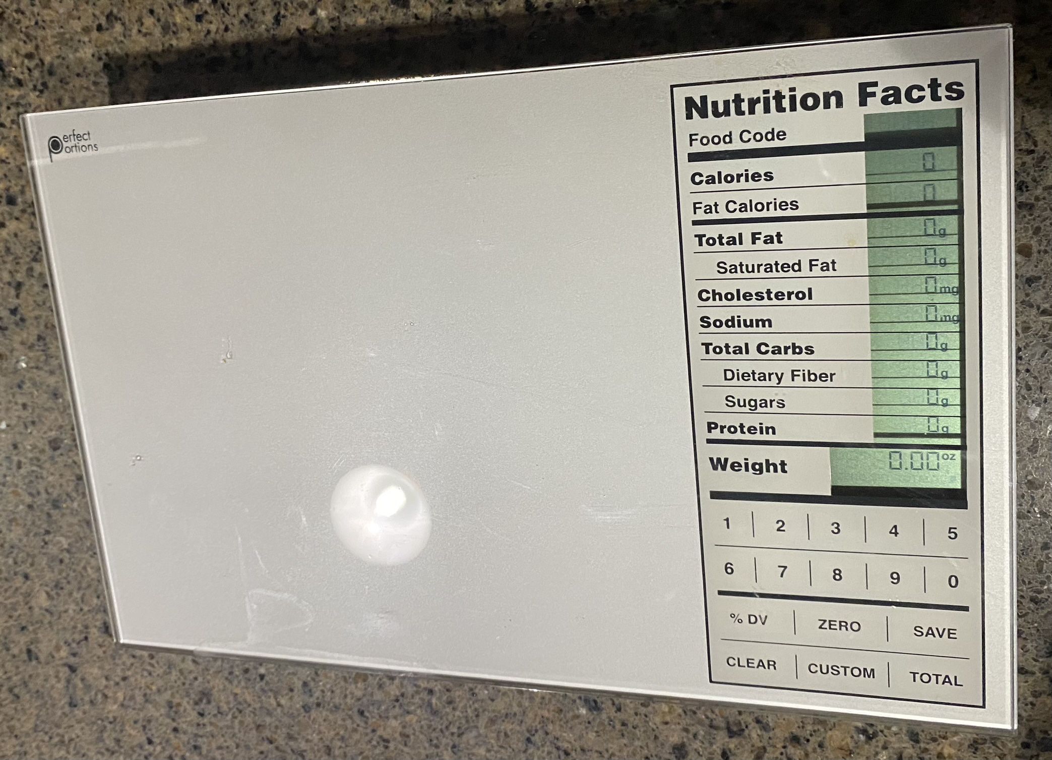 Nutrition Food Scale, Perfect for Weighing Nutritional Meals, Calculating Food Facts, and Portioning Snacks