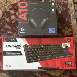 HyperX Gaming Keyboard A10 Headphones