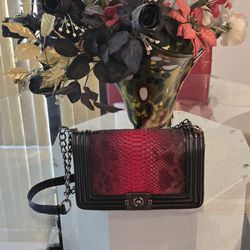 Black And Red Crossbody