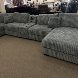 Grey Sectional Sofa 