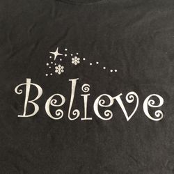 Christmas Black Crew Sweatshirt and Long Sleeve T-Shirt