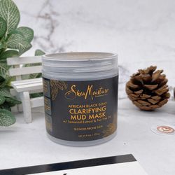 African Black Soap Clarifying Mud Mask w/ Tamarind Extract & Tea Tree Oil 6oz 