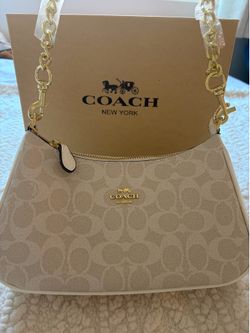 White coach Teri purse