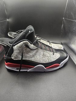 Jordan Dub Zero White ,VARSITY RED Size12 No BOX