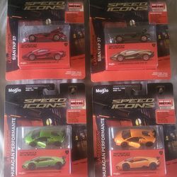 4 Lamborghini Speed Icons limited Edition