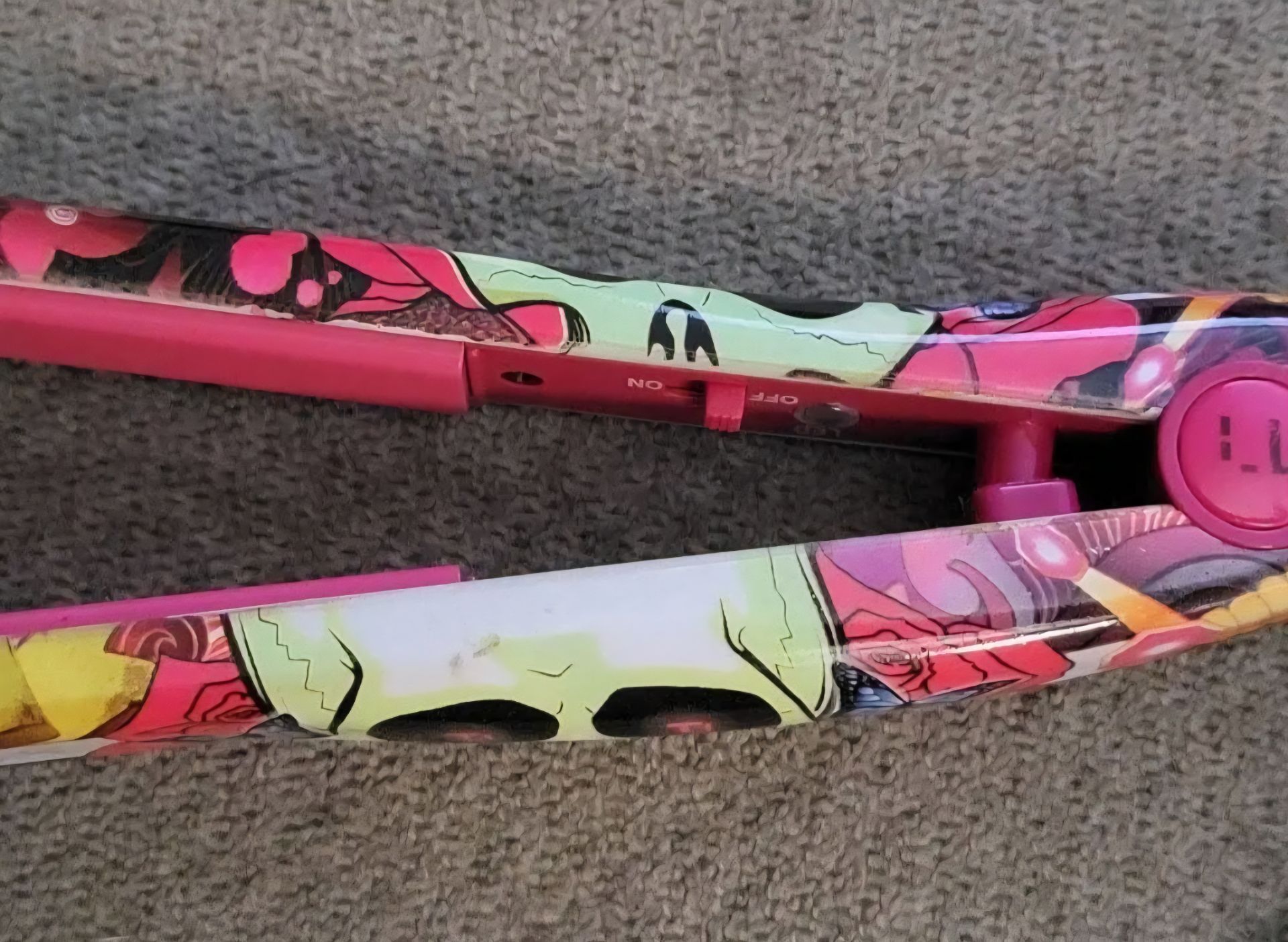 Vintage Ed Hardy Hair Straightener