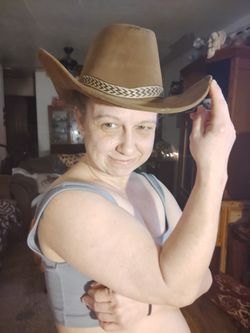 Cowboy Hat Brown Felt