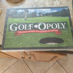 Golf Monopoly Sealed Brand New